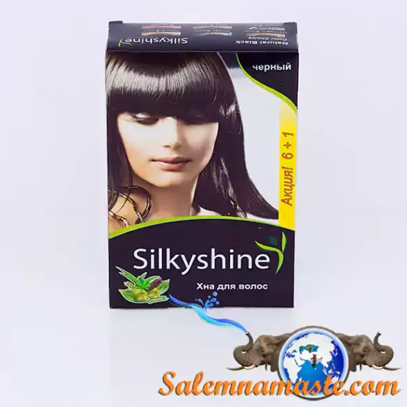 Хна для волос Silkyshine black