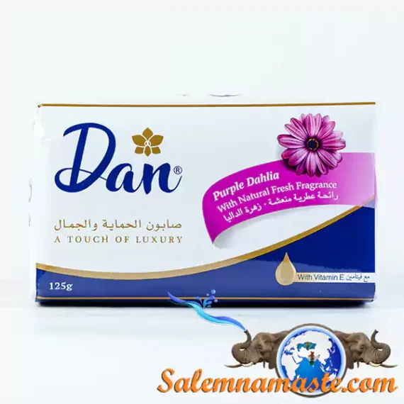 Мыло DAN с фиолетовым георгином